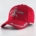 Cap rot mit Silber Applikationen, One Size, Baumwolle 100%